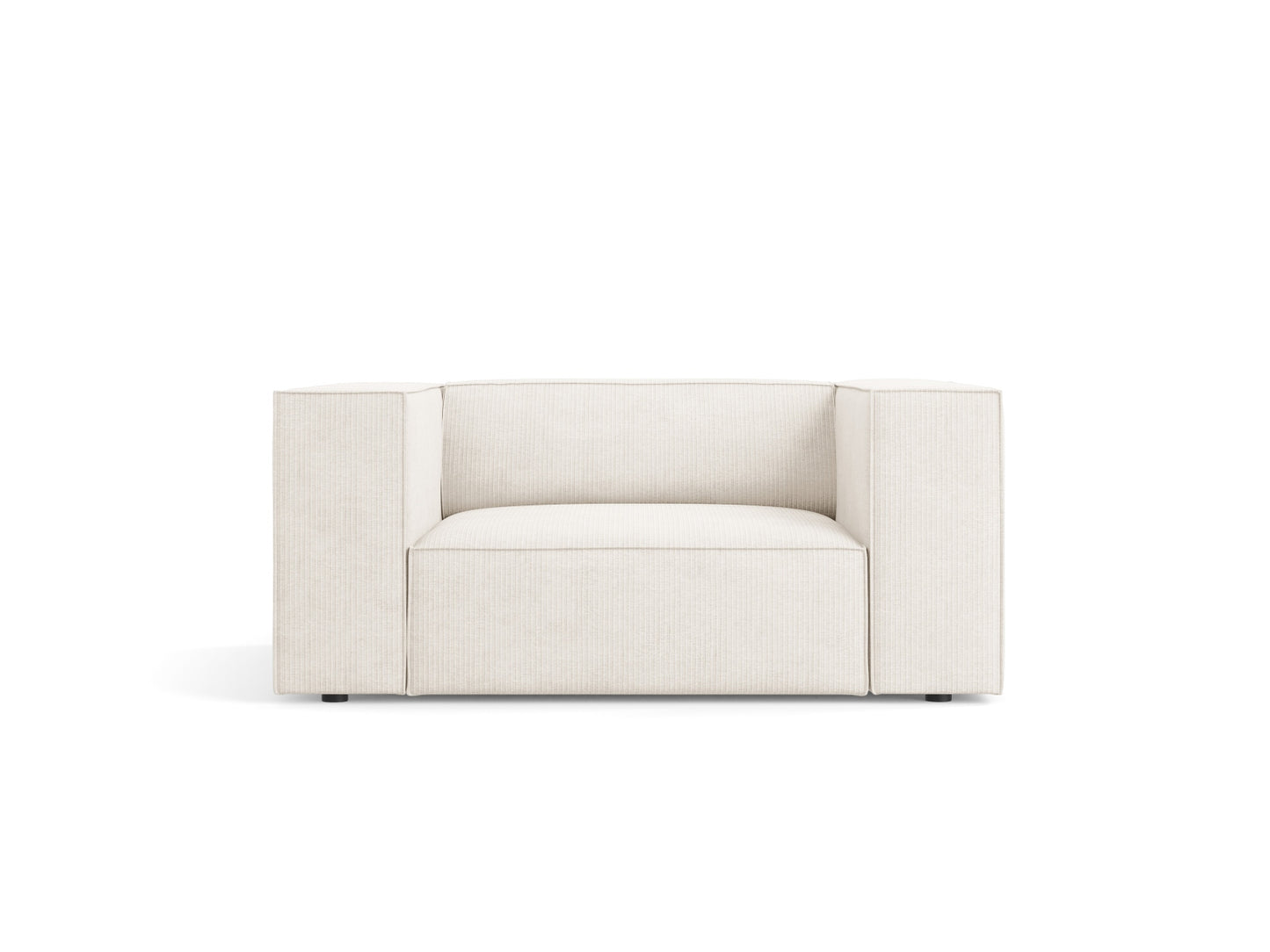 Arendal Armchair  Chenille with corduroy