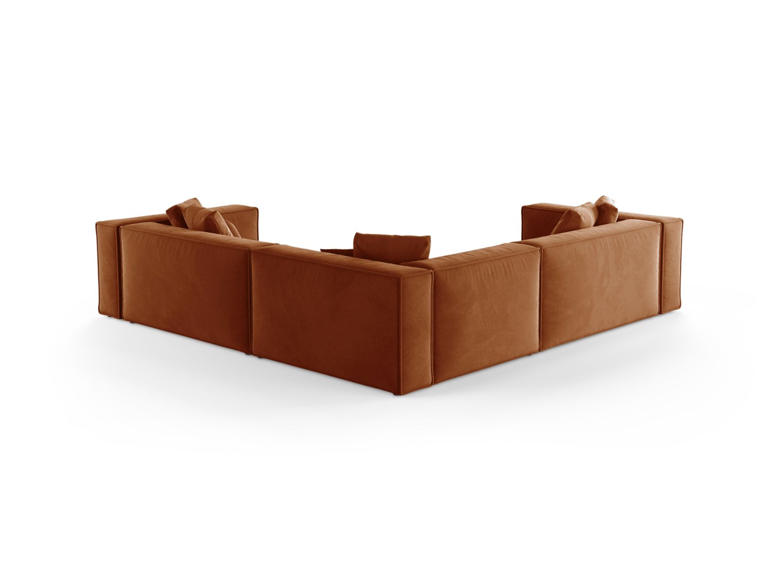 Aveiro Corner Sofa - Velvet - Velvet - Gallery image 3