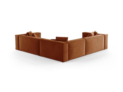 Aveiro Corner Sofa - Velvet - Velvet - Gallery image 3