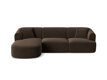 Campi Modular Corner Sofa (4 Seats, 256x156x70) - Velvet