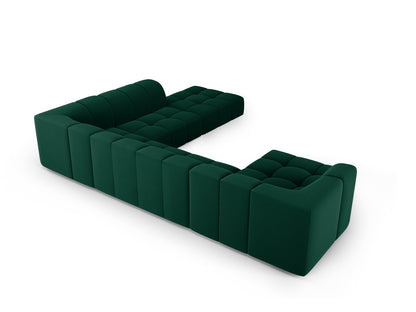 Moritz Panoramic Corner Sofa - Left/Right (7 Seats, 329x276x70) - Bluvel Velvet - Gallery image 6