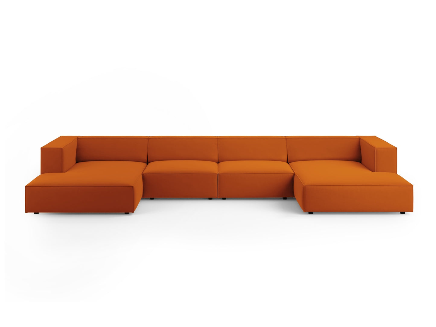 Arendal Panoramic Sofa Velvet (6 Seaters)
