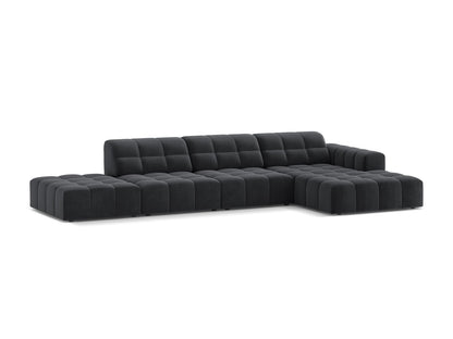 Chicago Corner Sofa (5 Seats, 348x167x78) - Bluvel Velvet - Gallery image 8