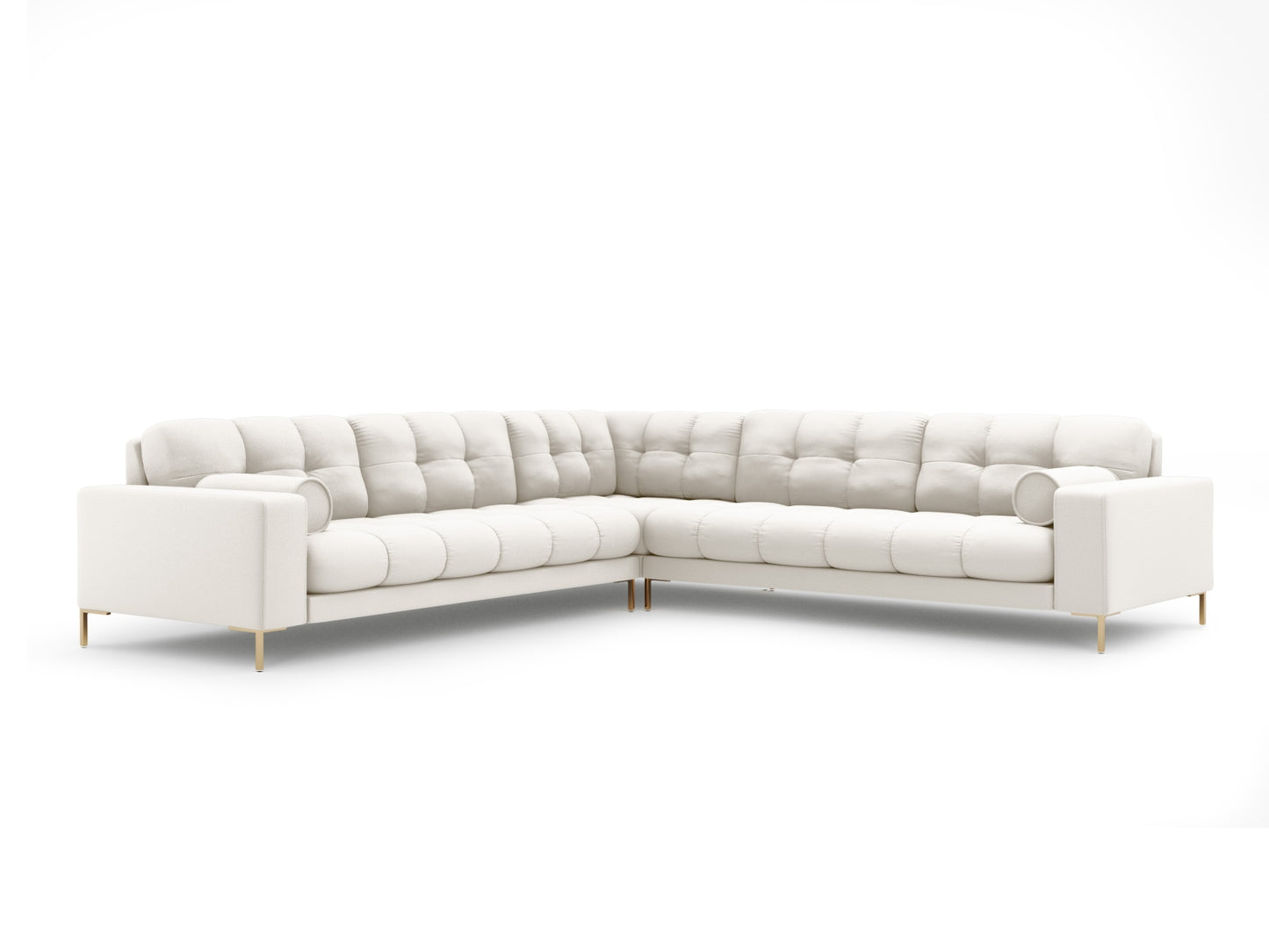 Bali Symmetrical Corner Sofa (6 Seats, 256x256x75) - Structured Fabric - Gallery image 7