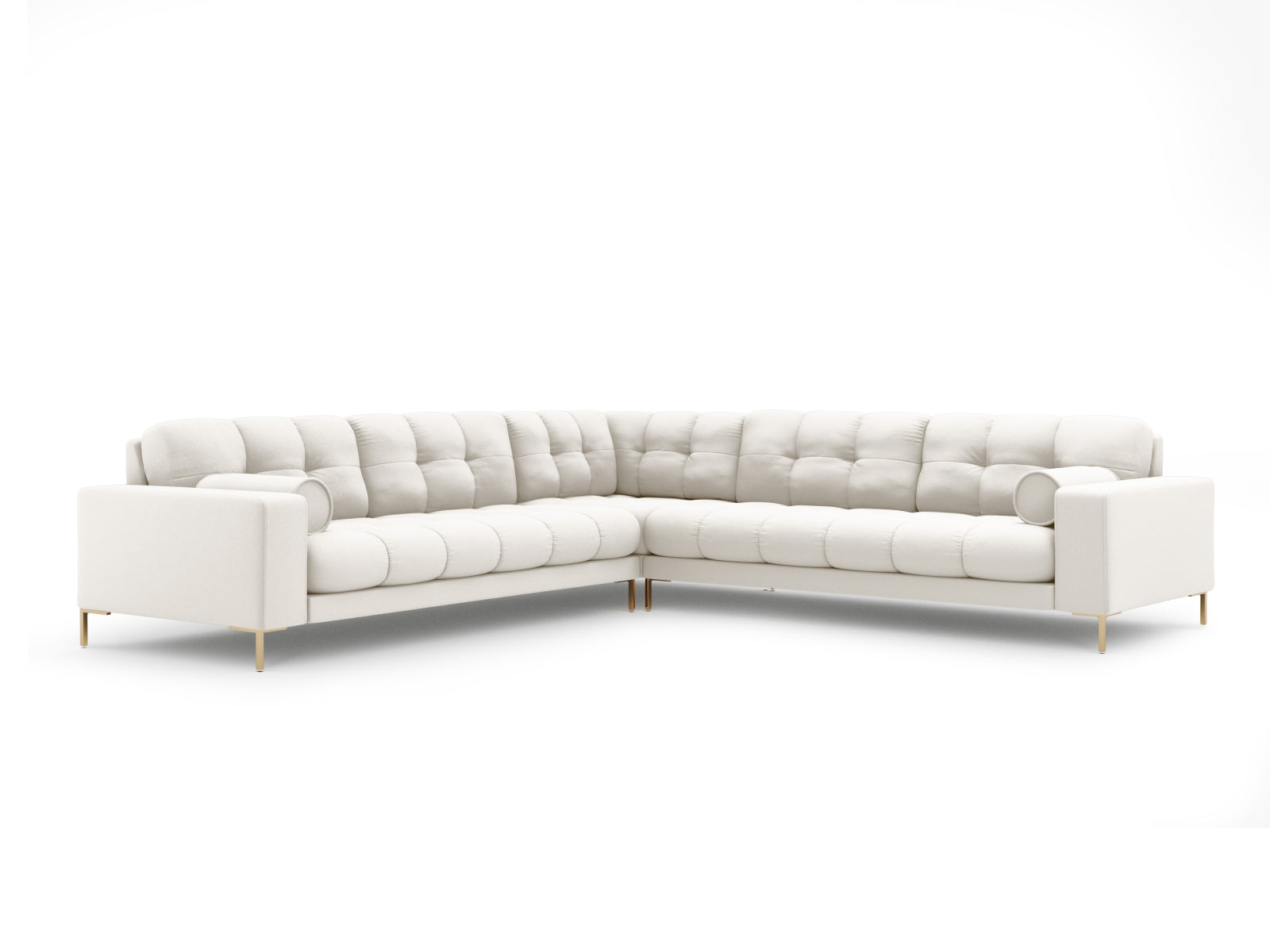Bali Symmetrical Corner Sofa (6 Seats, 256x256x75) - Structured Fabric - Gallery image 7