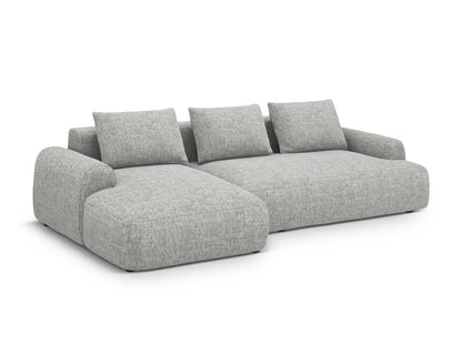 Calma Corner Sofa With Bed Function And Box (3 Seats, 275x142x84) - Structured Fabric - Gallery image 7