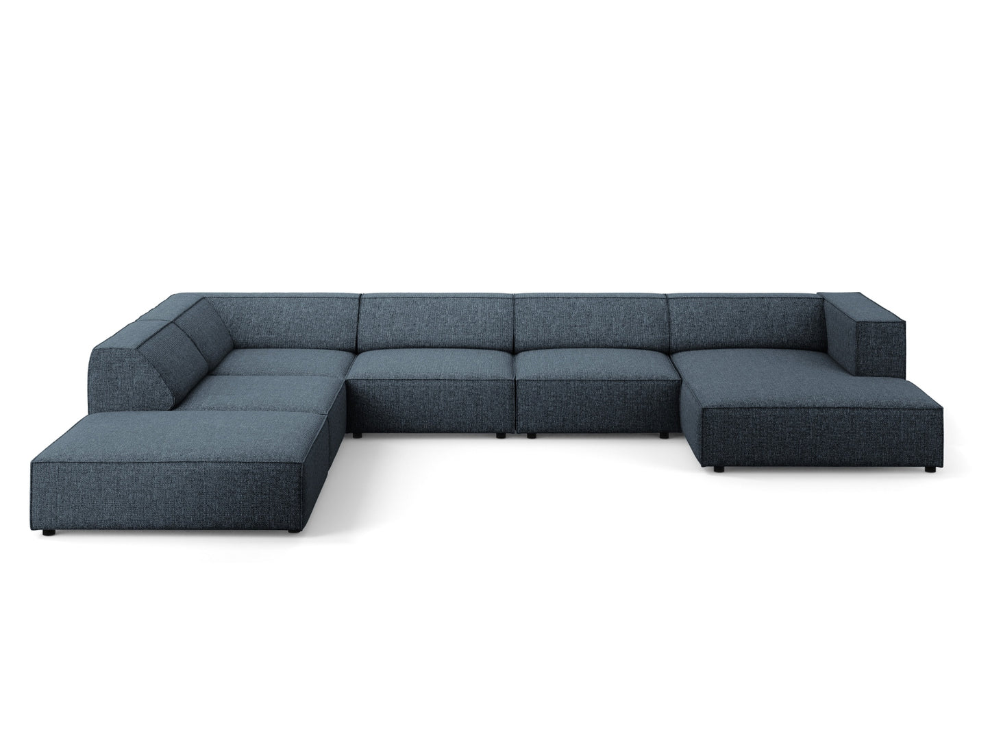 Arendal Panoramic Corner Sofa Chenille (7 Seaters)