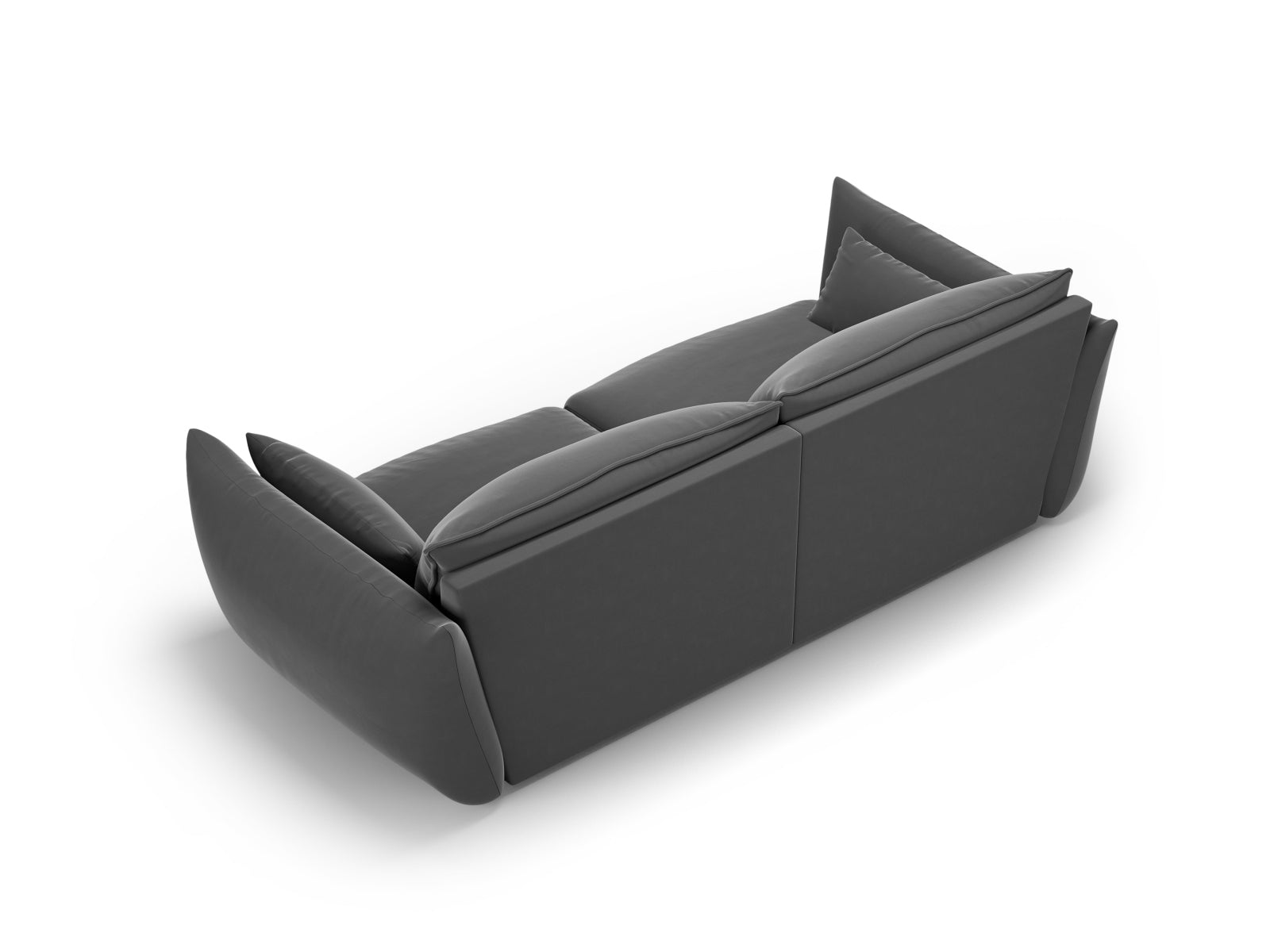Matera 3-Seater Sofa (3 Seats, 208x110x85) - Salvador Velvet - Gallery image 4