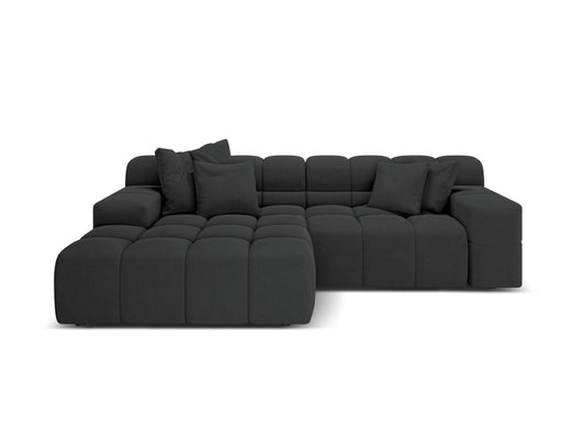 Hawaii Corner Sofa (2 Seats, 240x160x75) - Moly Structured Fabric