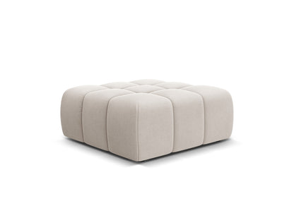 Hawaii Pouf (1 Seat, 100x90x38) - Moly Structured Fabric - Gallery image 4