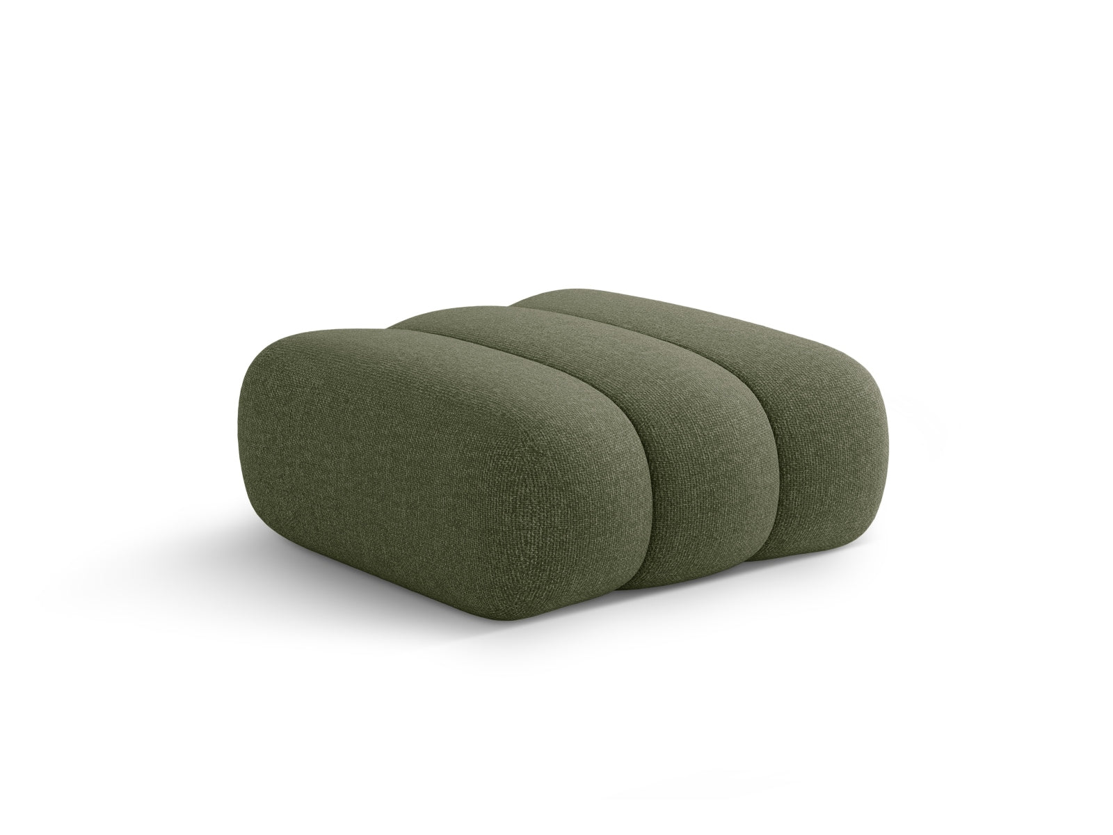Koge Pouf (1 Seat, 95x95x40) - Eden Chenille - Gallery image 3