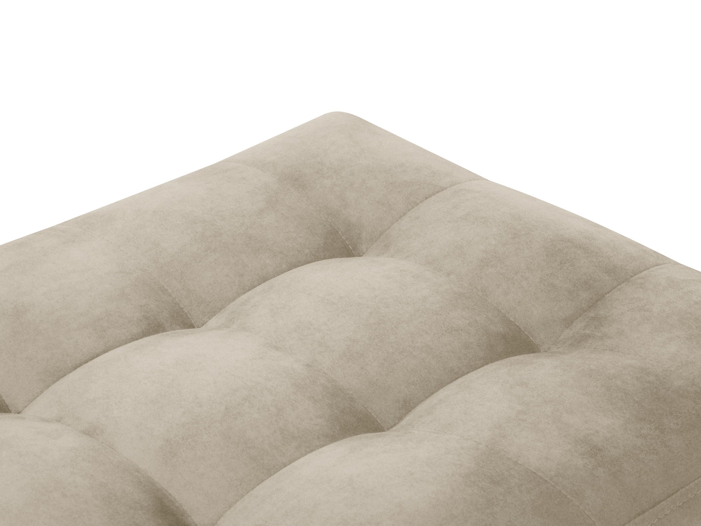 Aspen Pouf (1 Seat) - Velvet - Velvet - Gallery image 2