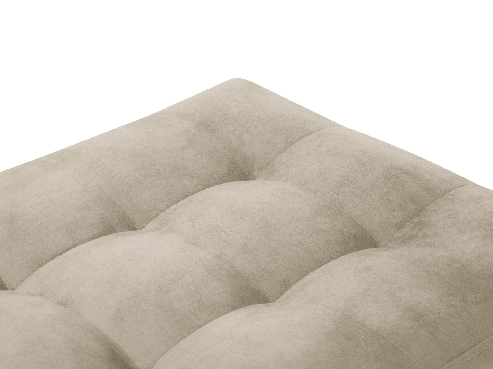 Aspen Pouf (1 Seat) - Velvet - Velvet - Gallery image 2