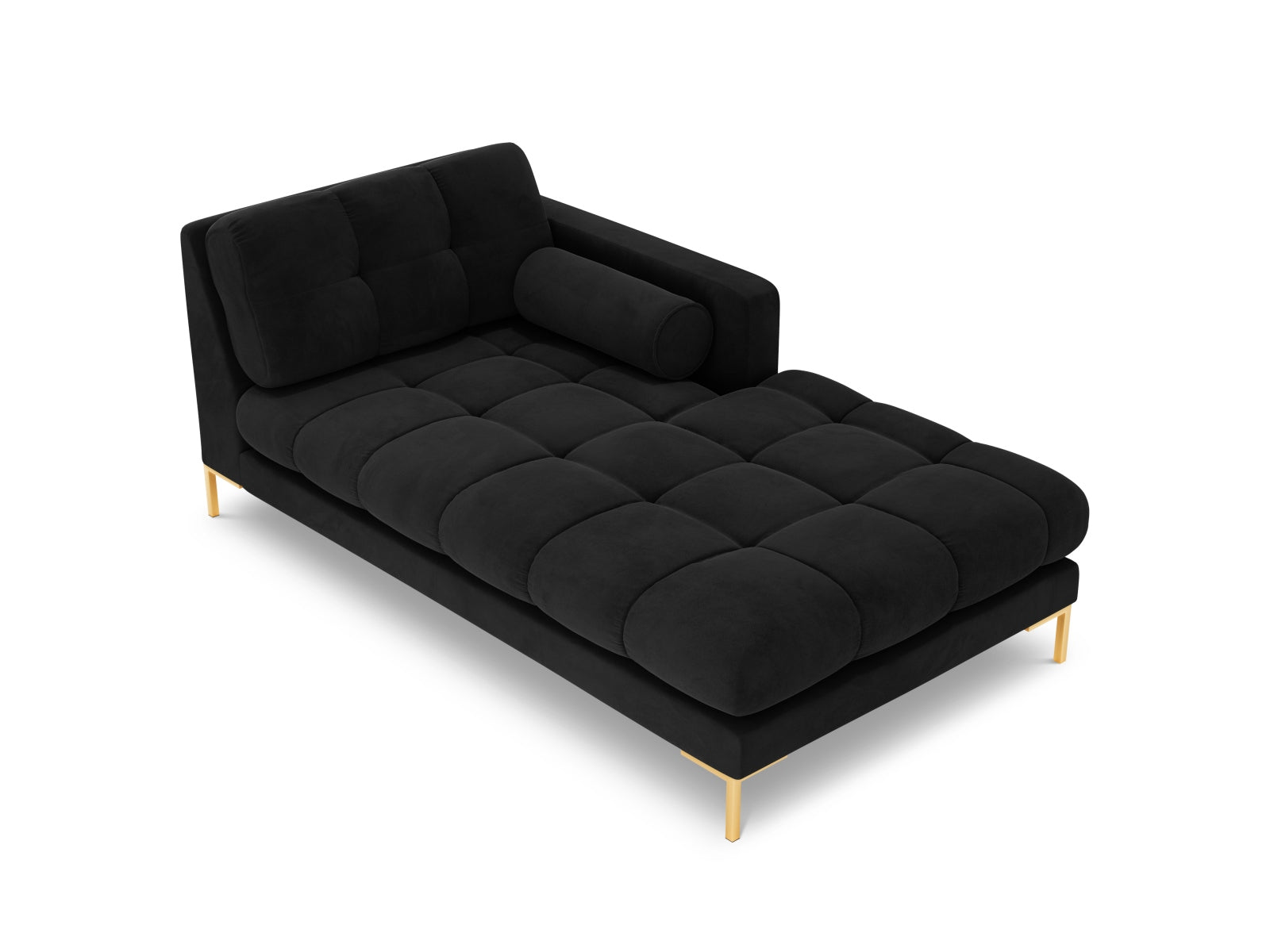 Bali Chaise Longue (1 Seat, 102x185x75) - Velvet - Gallery image 8