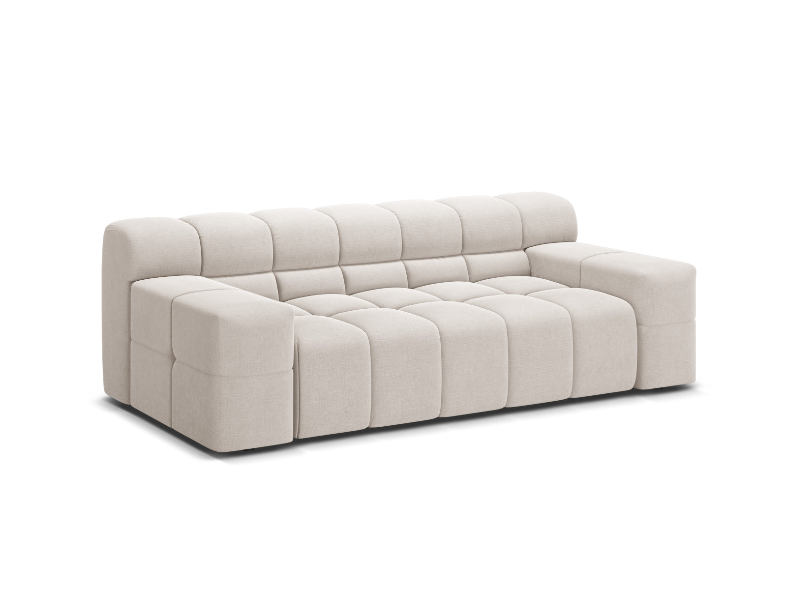 Hawaii Sofa (2 Seats, 210x100x75) - Moly Structured Fabric - Gallery image 4