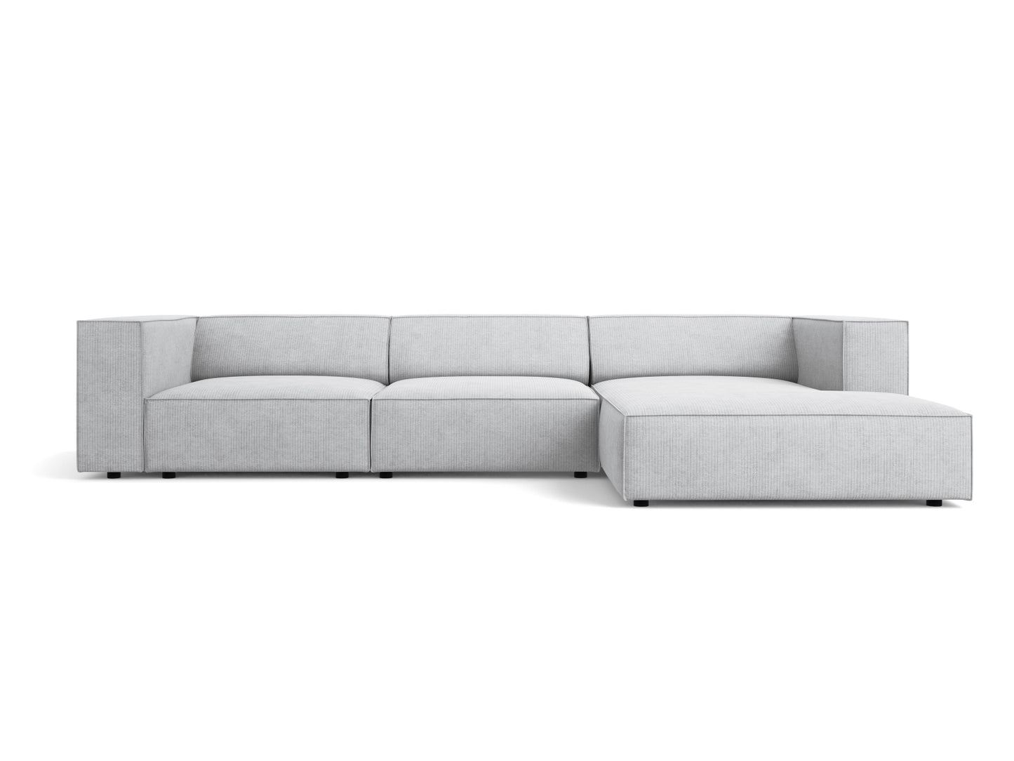 Arendal Corner Sofa Chenille with corduroy (4 Seaters)