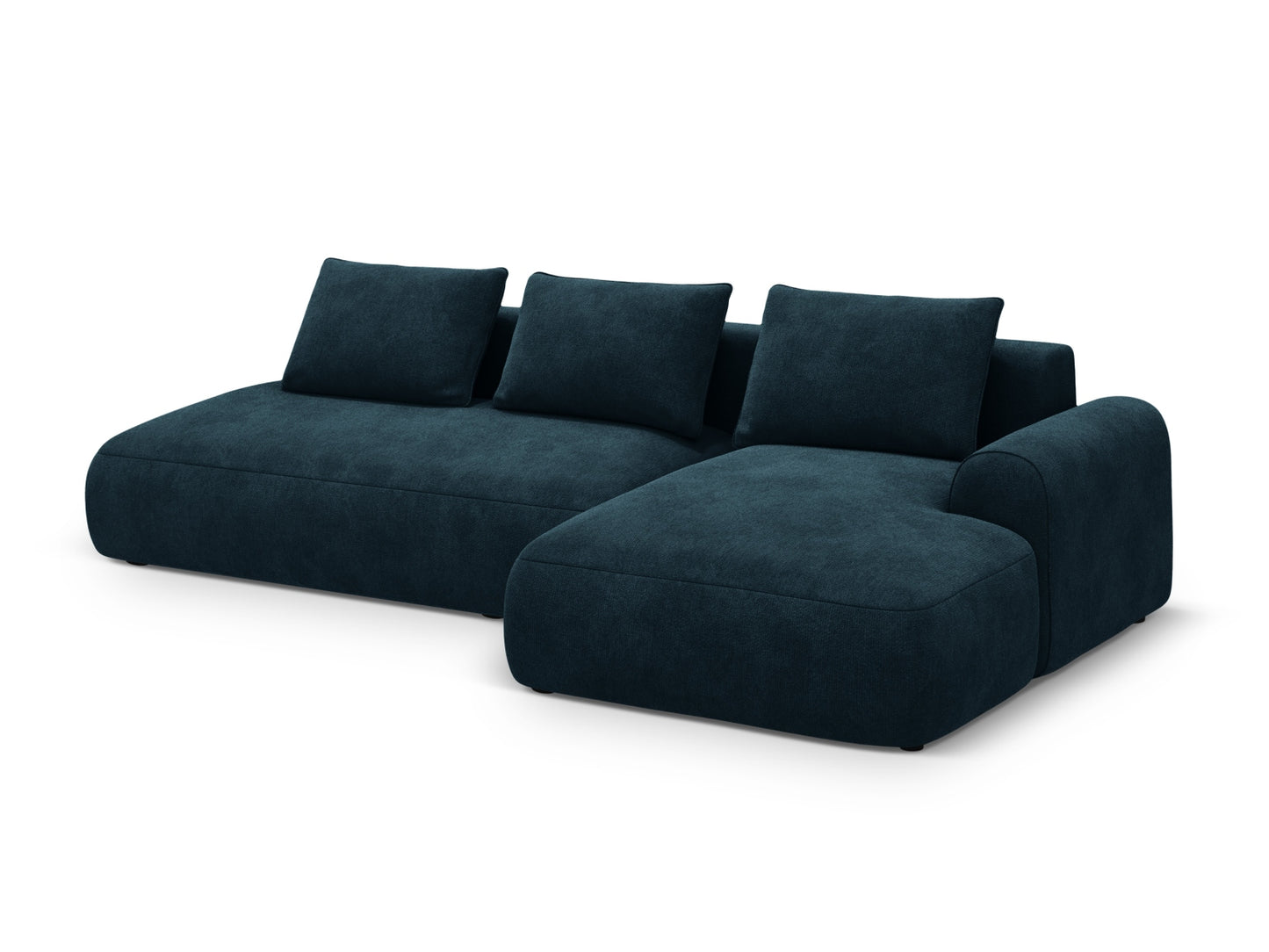 Calma Corner Sofa With Bed Function And Box (5 Seats, 275x142x84) - Velvet - Gallery image 4