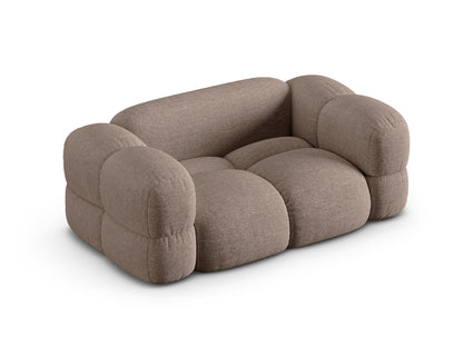 Loretto 2-Seater Sofa (2 Seats, 100x180x68) - Sorella Structured Fabric - Gallery image 8