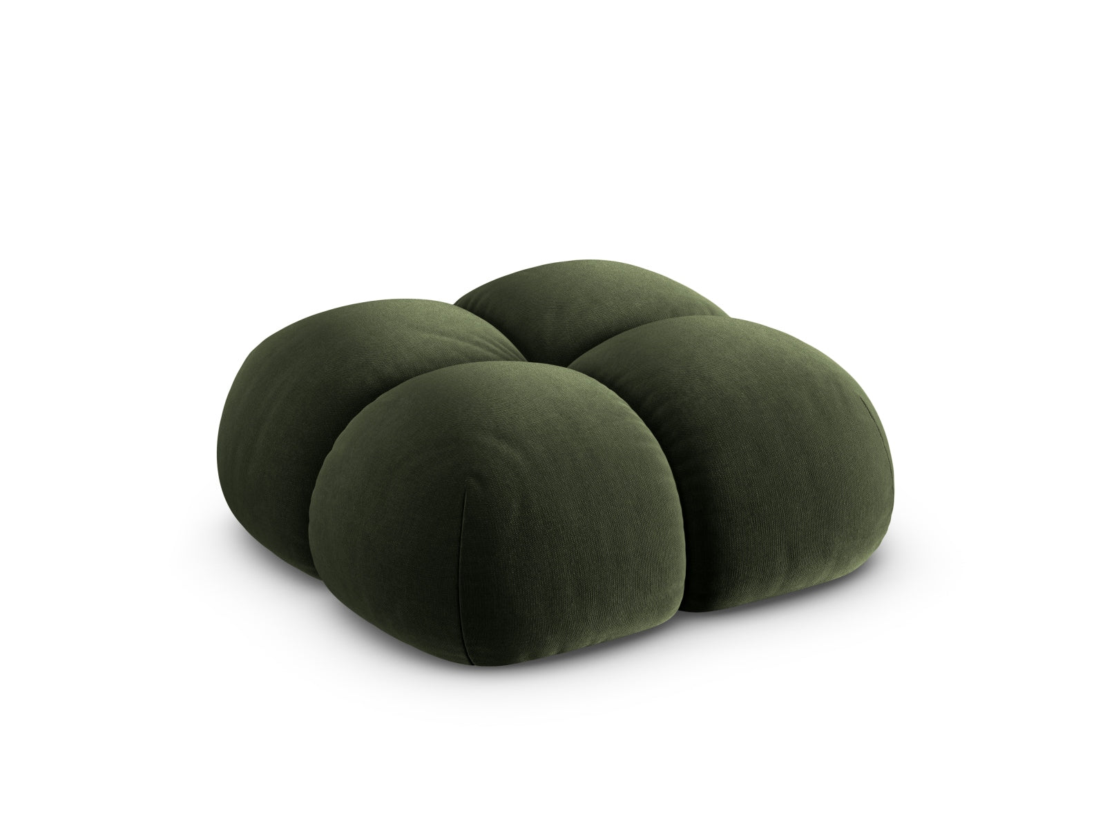 Loretto Pouf (1 Seat, 90x90x40) - Vogue Velvet - Gallery image 4