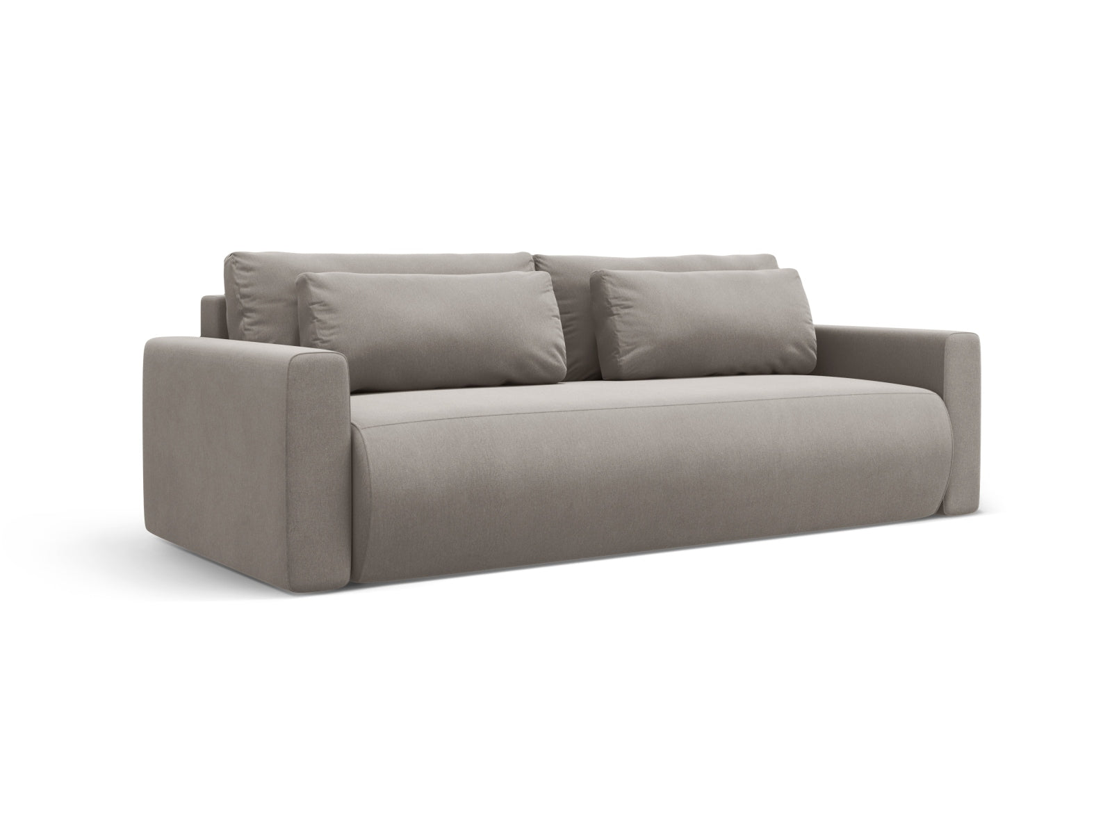 Belfast Sofa With Bed Function And Box (3 Seats, 238x105x84) - Velvet - Gallery image 7