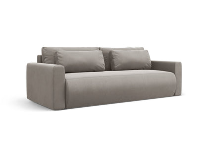 Belfast Sofa With Bed Function And Box (3 Seats, 238x105x84) - Velvet - Gallery image 7