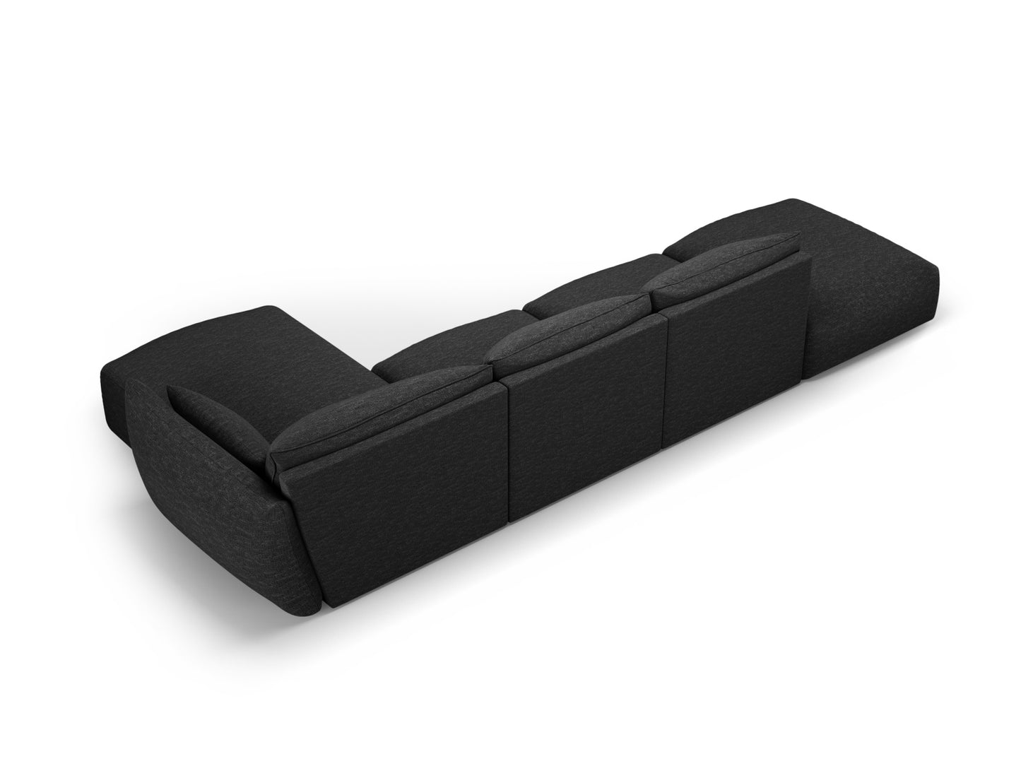 Matera Corner Sofa - Left/Right (5 Seats, 364x171x85) - Haga Chenille - Gallery image 4
