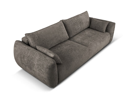 Matera 3-Seater Sofa With Bed Function And Box (3 Seats, 240x108x86) - Haga Chenille - Gallery image 3