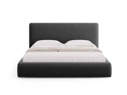 Colonel Storage Bed With Headboard - Riviera Velvet - Gallery image 4