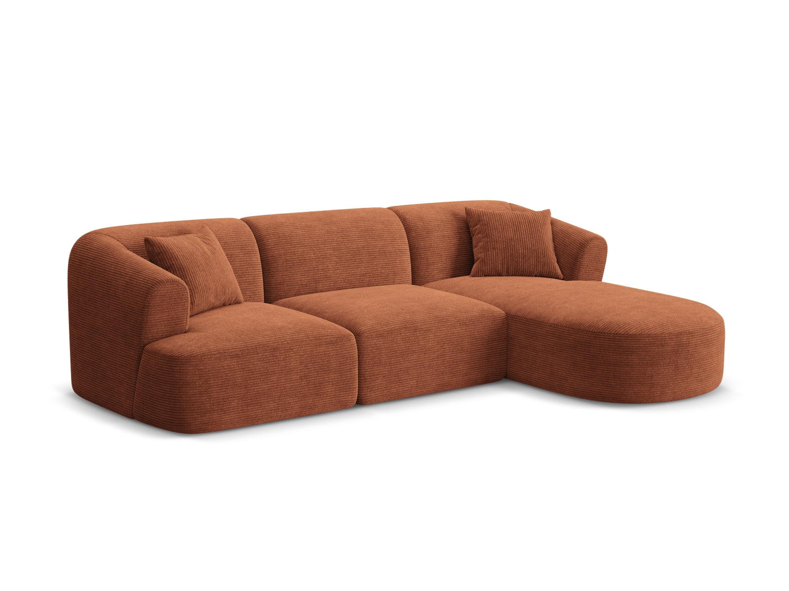 Campi Modular Corner Sofa (4 Seats, 256x156x70) - Corduroy - Gallery image 5