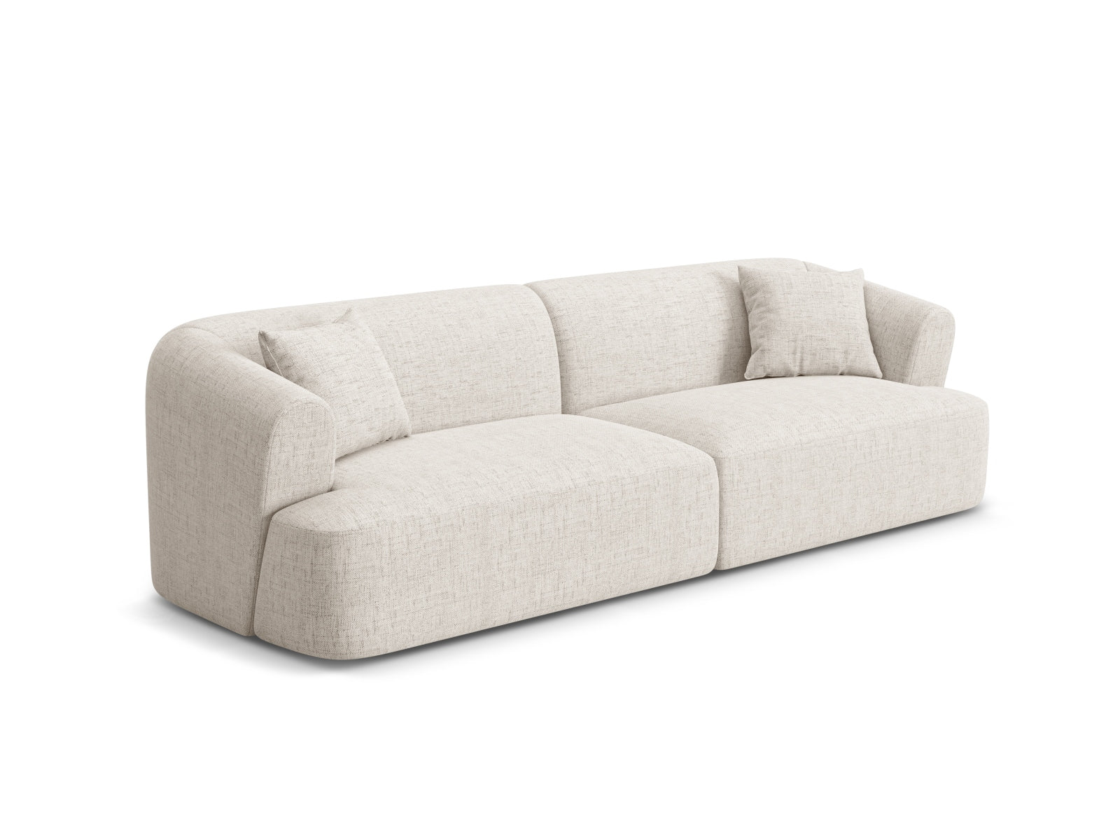 Campi Modular Sofa (4 Seats, 255x90x70) - Structured Fabric - Gallery image 1