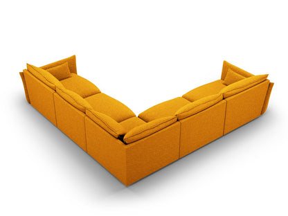 Matera Symmetrical Corner Sofa (7 Seats, 286x286x85) - Haga Chenille - Gallery image 7