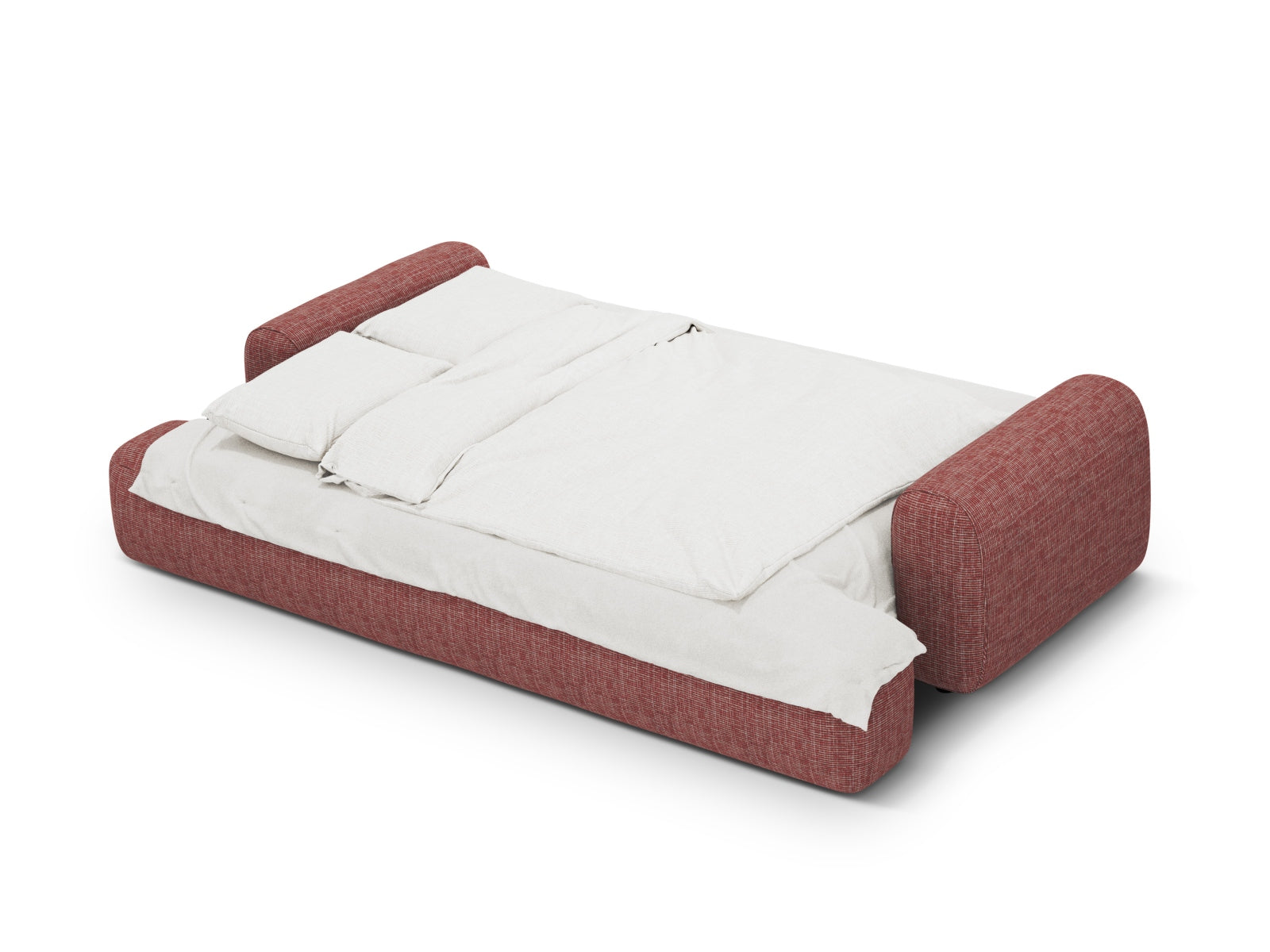 Calma Sofa With Bed Function And Box (4 Seats, 250x100x84) - Structured Fabric - Gallery image 7