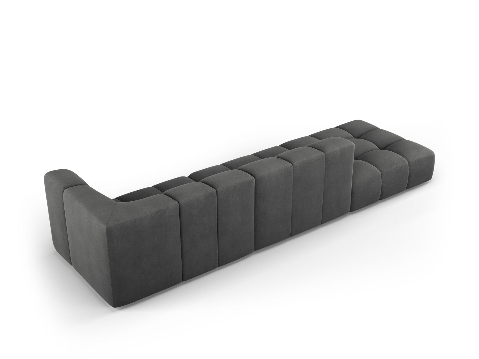 Moritz Left/Right Modular Sofa (4 Seats, 293x96x70) - Rebel Chenille - Gallery image 7