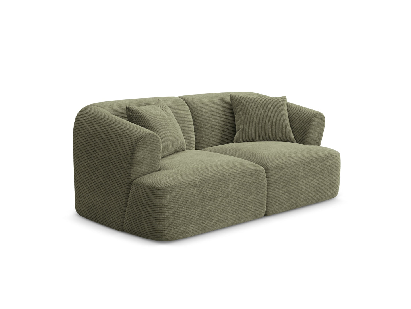 Campi Modular Sofa (2 Seats, 180x90x70) - Corduroy - Gallery image 4