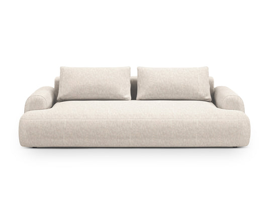 Calma Sofa With Bed Function And Box (4 Seats, 250x100x84) - Structured Fabric