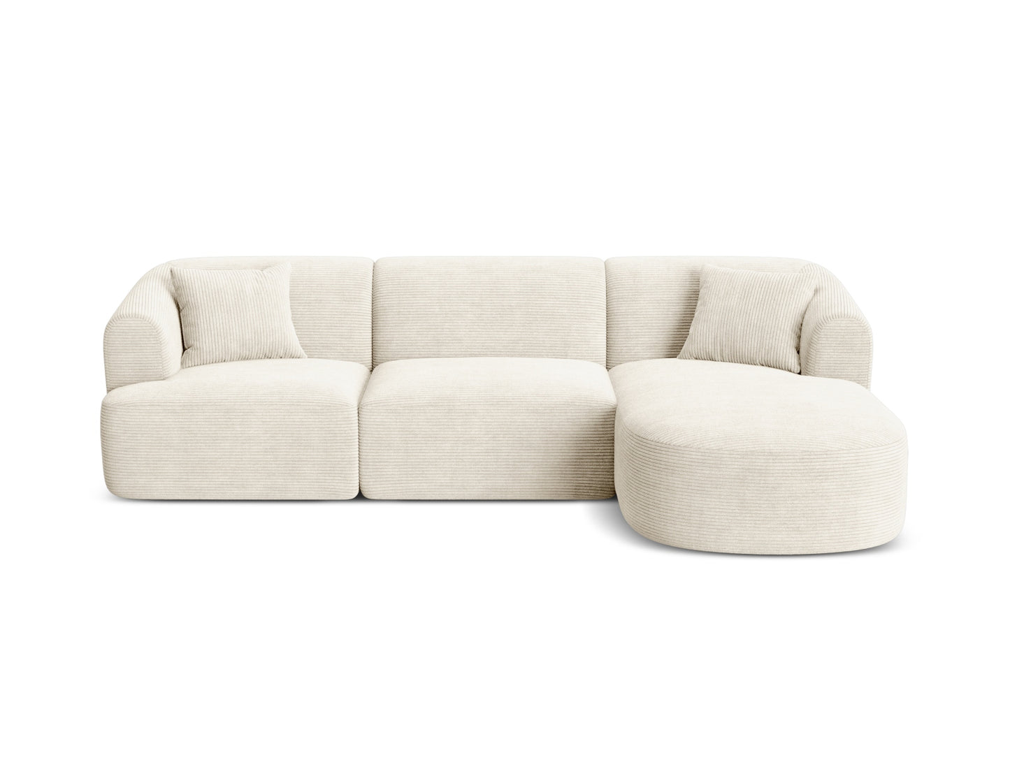 Campi Modular Corner Sofa (4 Seats, 256x156x70) - Corduroy