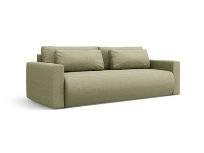 Belfast Sofa With Bed Function And Box (3 Seats, 238x105x84) - Structured Fabric - Gallery image 6