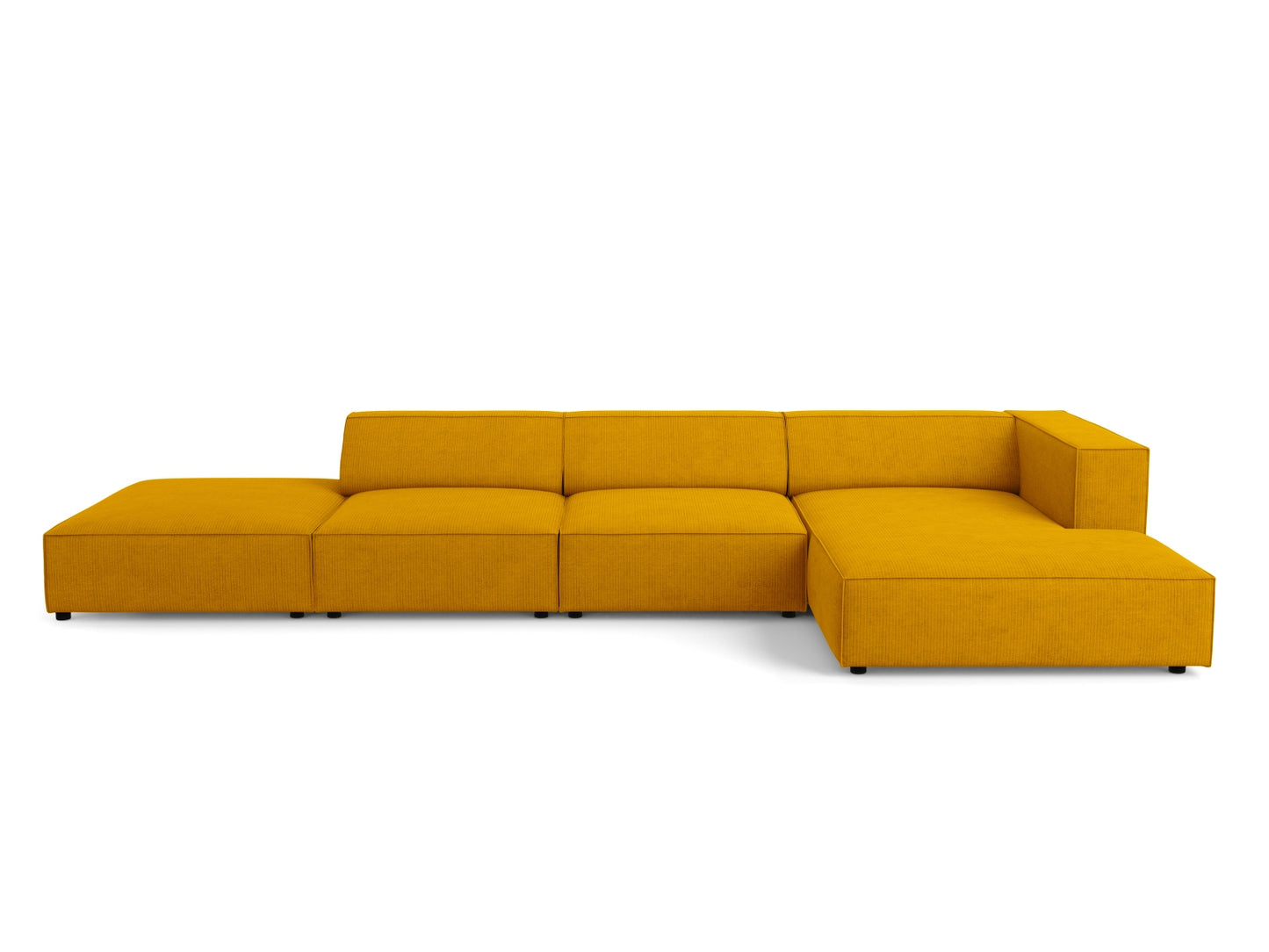 Arendal Corner Sofa Chenille with corduroy (5 Seaters)