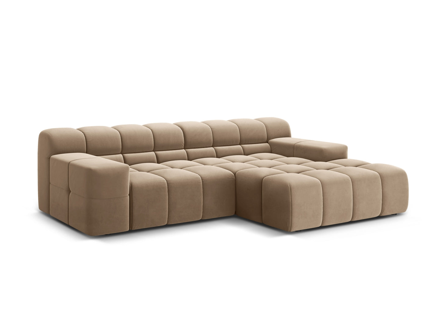 Hawaii Corner Sofa (2 Seats, 240x160x75) - Magic Velvet Velvet - Gallery image 4