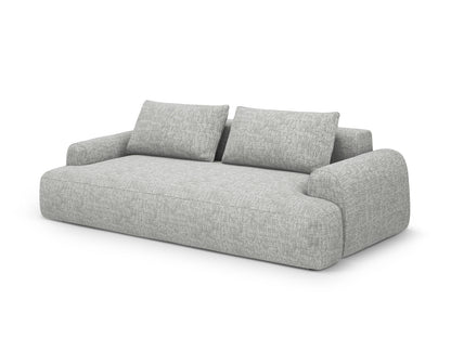 Calma Sofa With Bed Function And Box (4 Seats, 250x100x84) - Structured Fabric - Gallery image 4