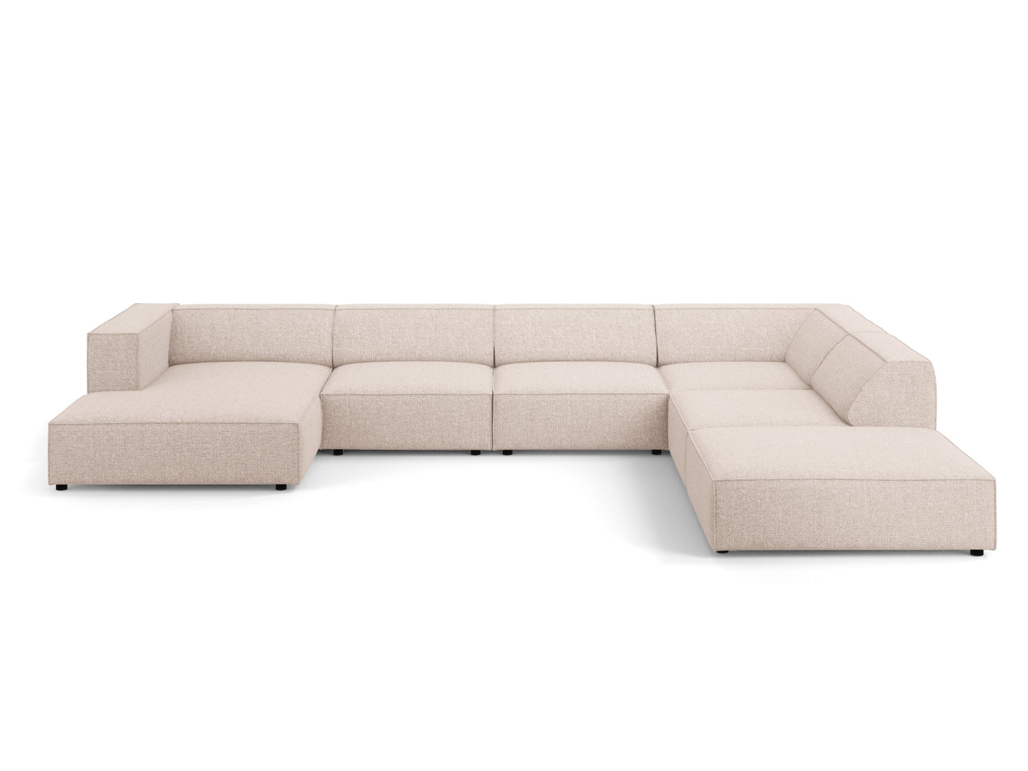 Arendal Panoramic Corner Sofa Chenille (7 Seaters)