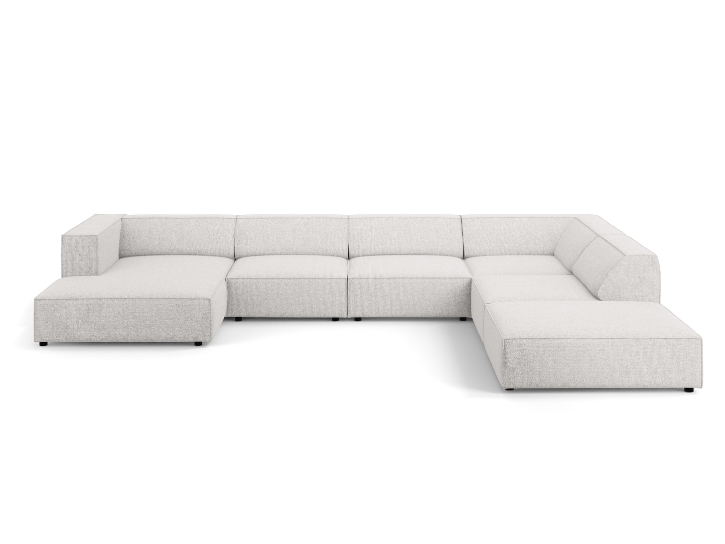 Arendal Panoramic Corner Sofa Chenille (7 Seaters)