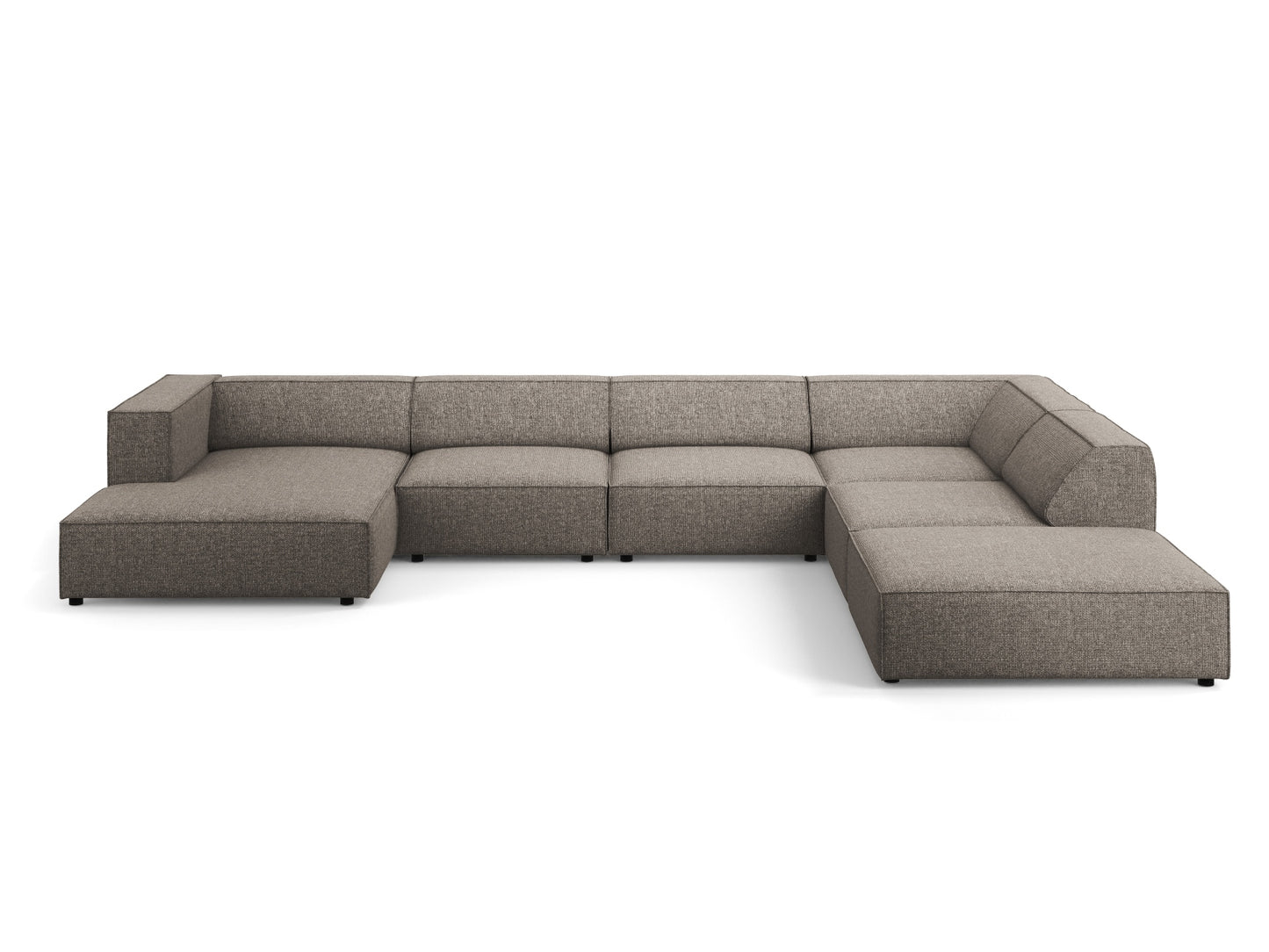 Arendal Panoramic Corner Sofa Chenille (7 Seaters)