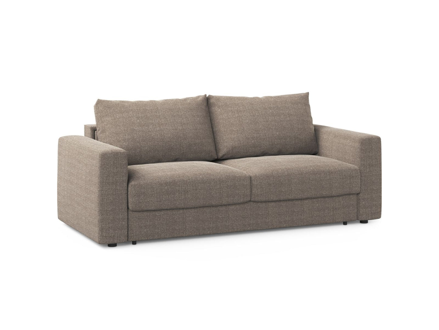 Grena Sofa With Bed Function (3 Seats, 205x100x90) - Babel Structured Fabric - Gallery image 4