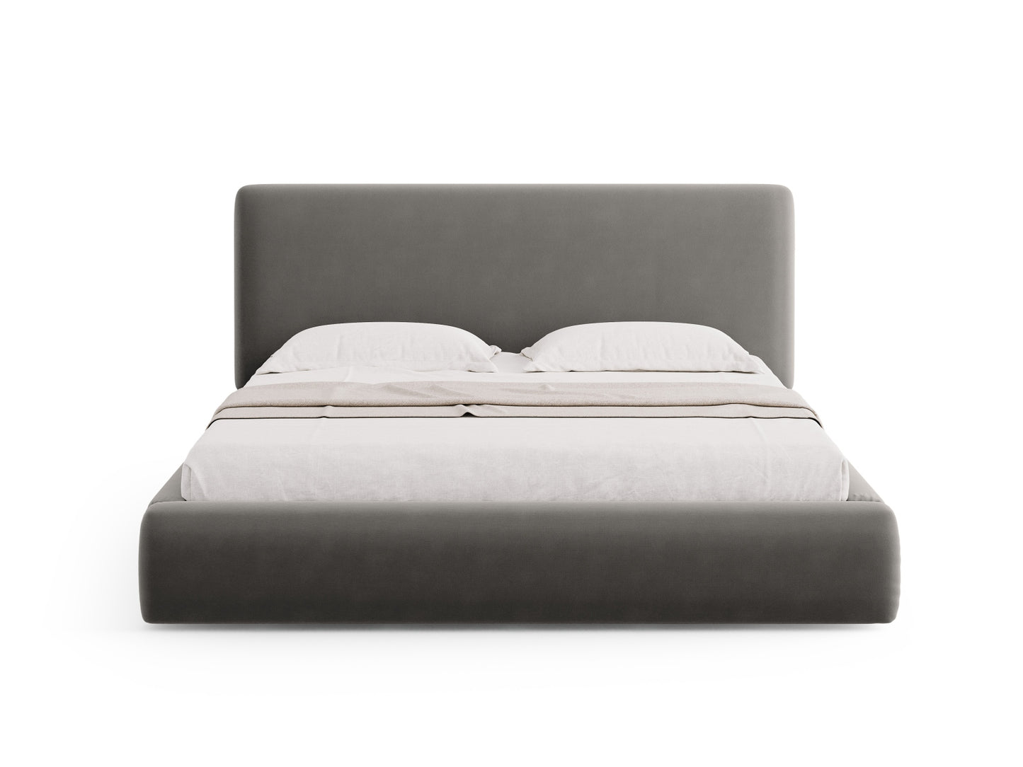 Colonel Storage Bed With Headboard - Riviera Velvet - Gallery image 6