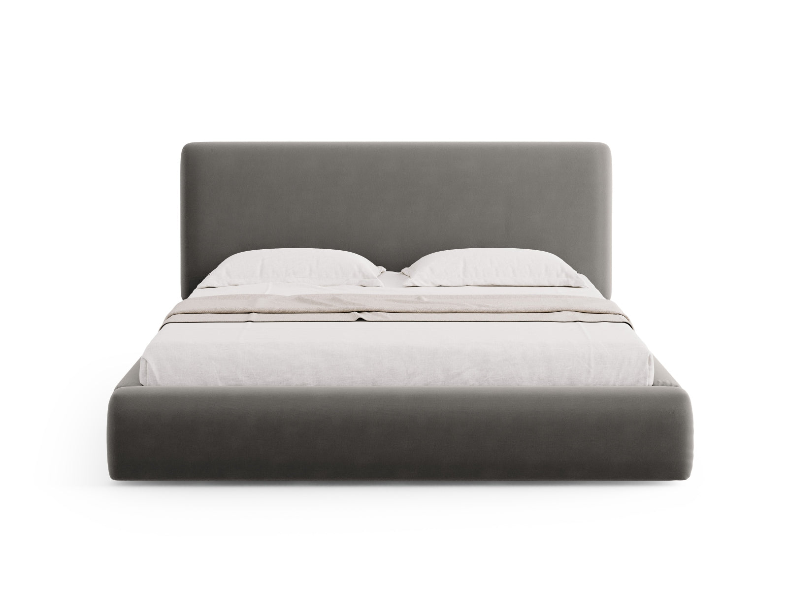 Colonel Storage Bed With Headboard - Riviera Velvet - Gallery image 6