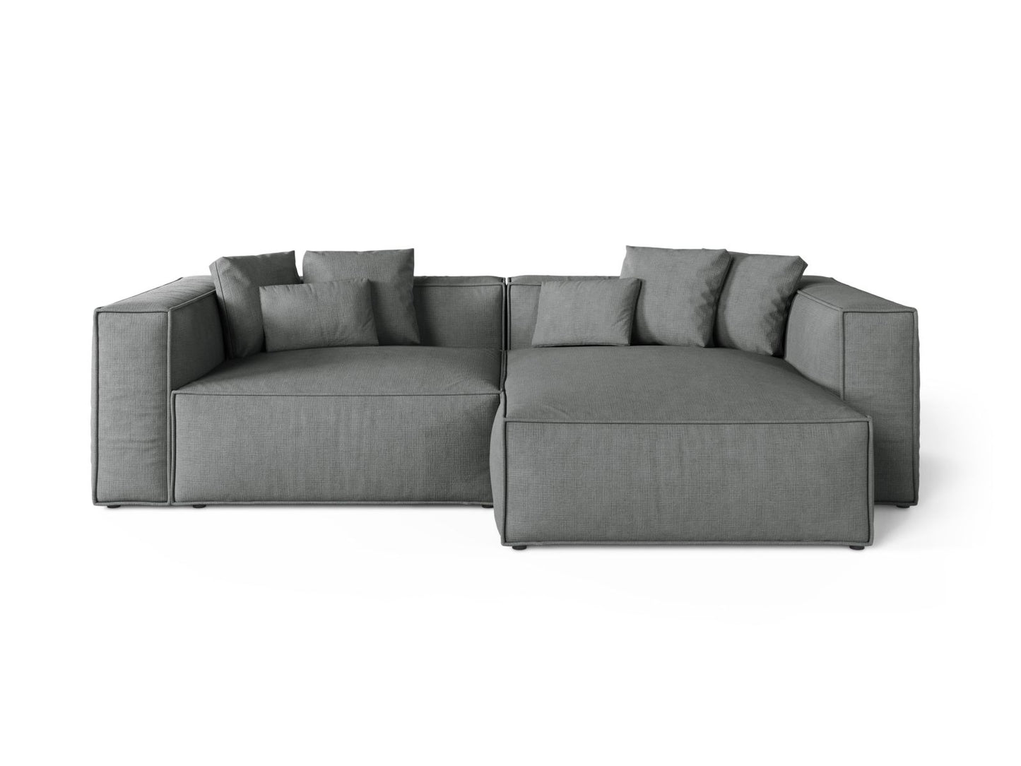 Aveiro Corner Sofa - Structured Fabric