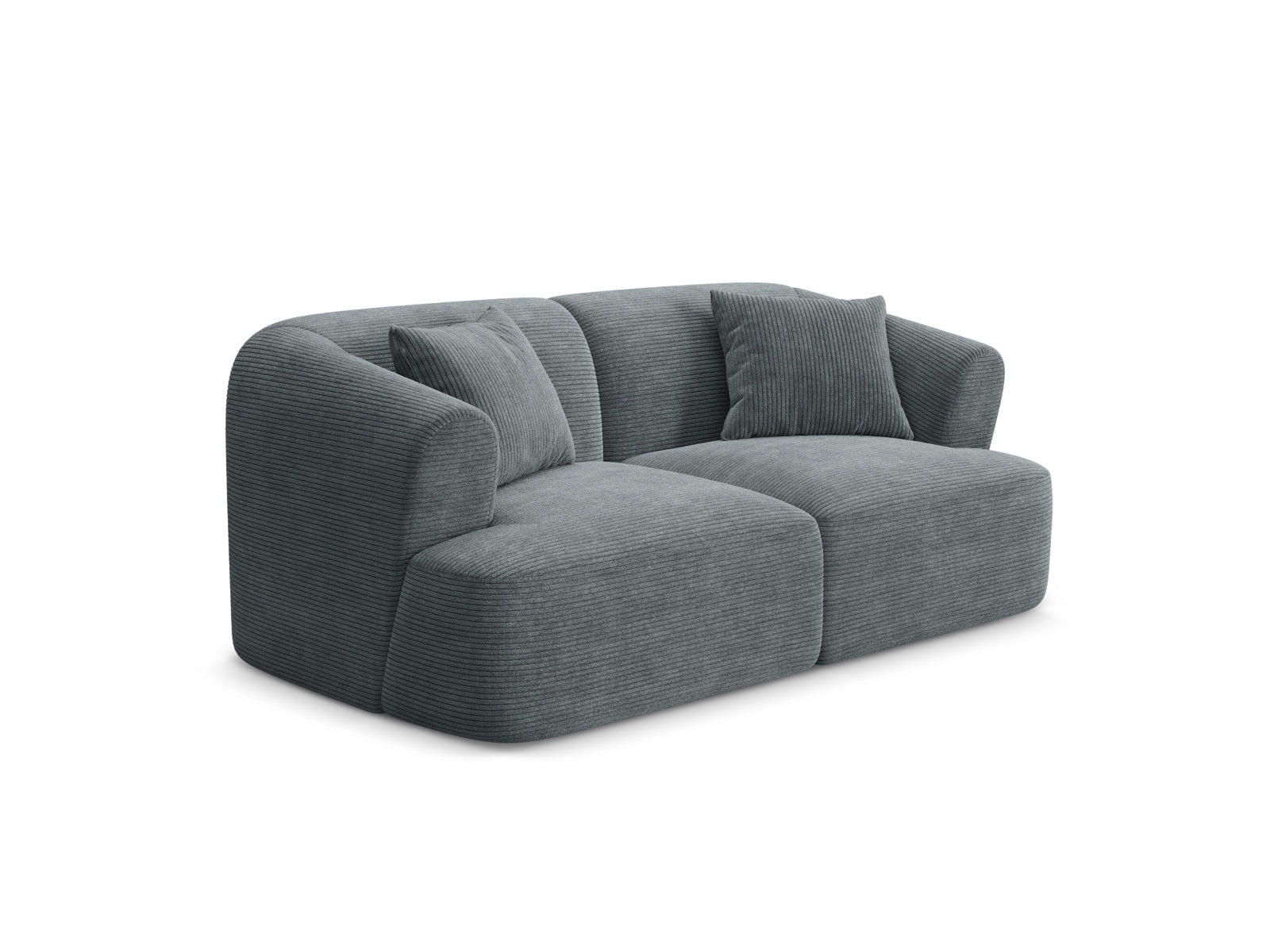 Campi Modular Sofa (2 Seats, 180x90x70) - Corduroy - Gallery image 6