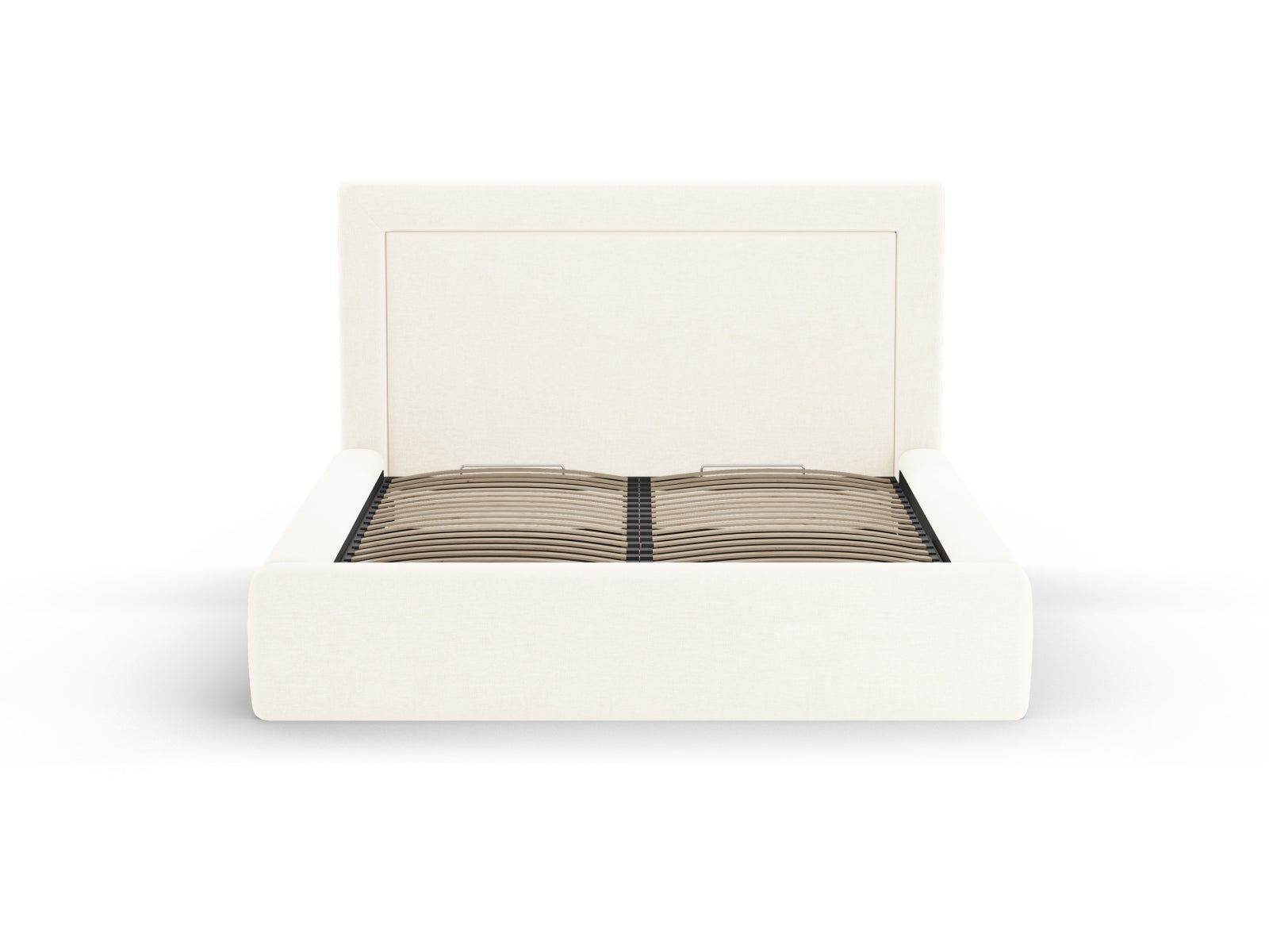 Kemer Storage Bed With Headboard - Wind Structured Fabric - Gallery image 8
