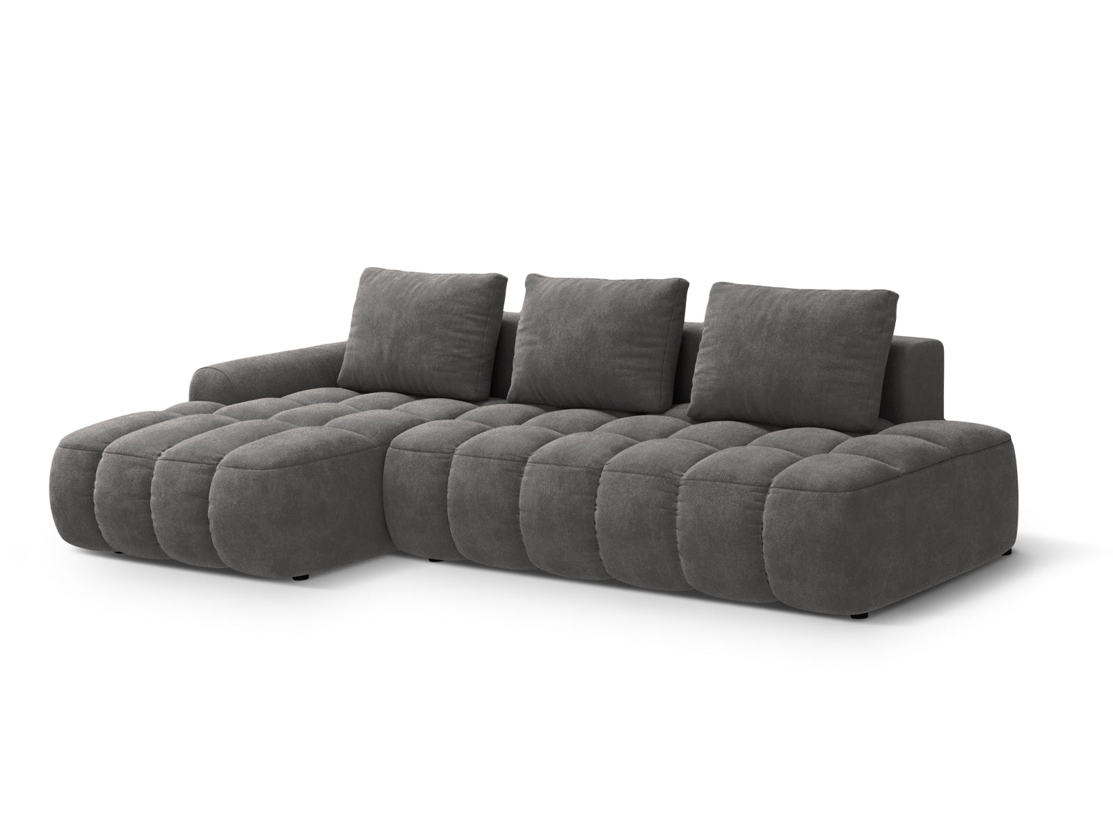Linz Corner Sofa Bed with Storage - Vogue Velvet - Gallery image 7
